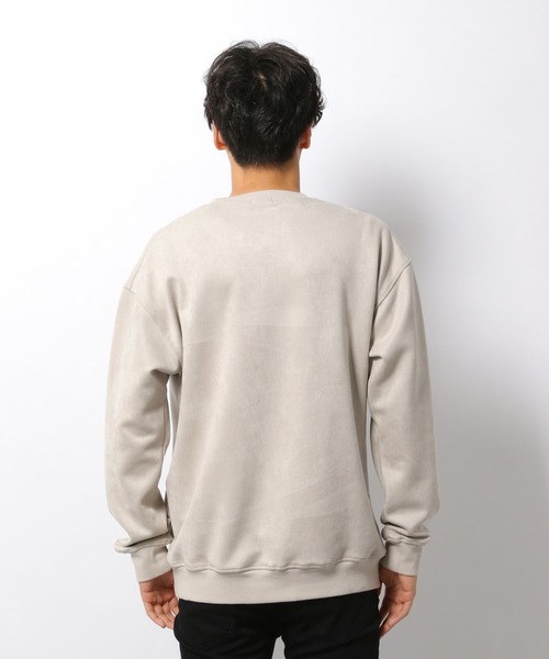 LAKOLE（ラコレ）の「【UNISEX】シルキータッチエコスエードプルオーバー / 228845（スウェット・メンズ・パープル/ライトグレー/ライトグリーン/ピンク/ブルー・MEDIUM/SMALL/LARGE/X-LARGE）」の12枚目の写真