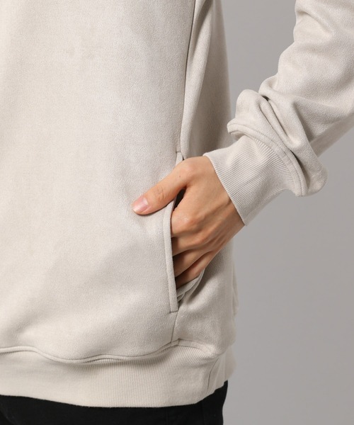 LAKOLE（ラコレ）の「【UNISEX】シルキータッチエコスエードプルオーバー / 228845（スウェット・メンズ・パープル/ライトグレー/ライトグリーン/ピンク/ブルー・MEDIUM/SMALL/LARGE/X-LARGE）」の21枚目の写真