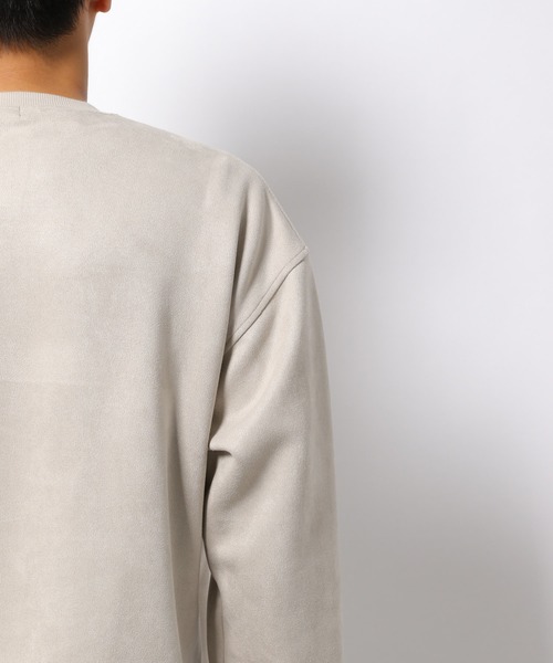LAKOLE（ラコレ）の「【UNISEX】シルキータッチエコスエードプルオーバー / 228845（スウェット・メンズ・パープル/ライトグレー/ライトグリーン/ピンク/ブルー・MEDIUM/SMALL/LARGE/X-LARGE）」の19枚目の写真