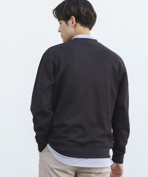 SENSE OF PLACE by URBAN RESEARCH(センスオブプレイスバイアーバンリサーチ)の「エコスエードシシュウカラースウェットシャツ(スウェット・メンズ・ブラック/ライトベージュ/ブルー/ベージュ/イエロー/ミント・X-LARGE/LARGE/MEDIUM)」の20枚目の写真