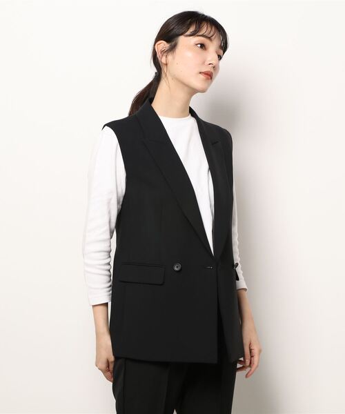 allureville（アルアバイル）の「オックスダブルブレストジレ