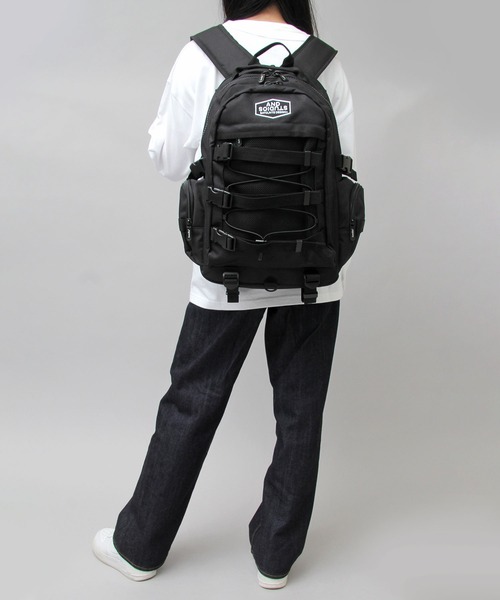 Satellite（サテライト）の「【 Satclrite / サテライト 】 And Studios THE DAY ザ デイ / 防水素材 ボードストラップ バックパック / リュックサック / 25リットル / キャリーオンバッグ（バックパック/リュック・メンズ・ブラック系その他/ブラック・FREE）」の14枚目の写真