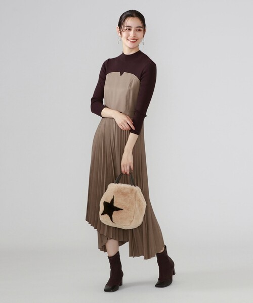 CAST:（キャストコロン）の「スターファーバッグ（ショルダーバッグ・レディース・ベージュ/グレー系その他2・FREE）」の5枚目の写真