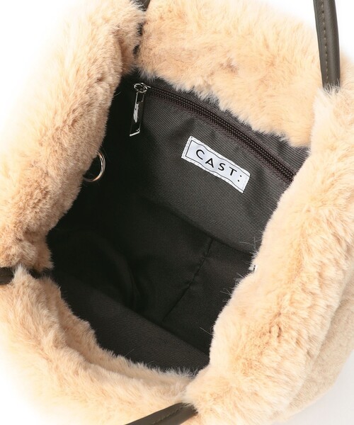 CAST:（キャストコロン）の「スターファーバッグ（ショルダーバッグ・レディース・ベージュ/グレー系その他2・FREE）」の10枚目の写真