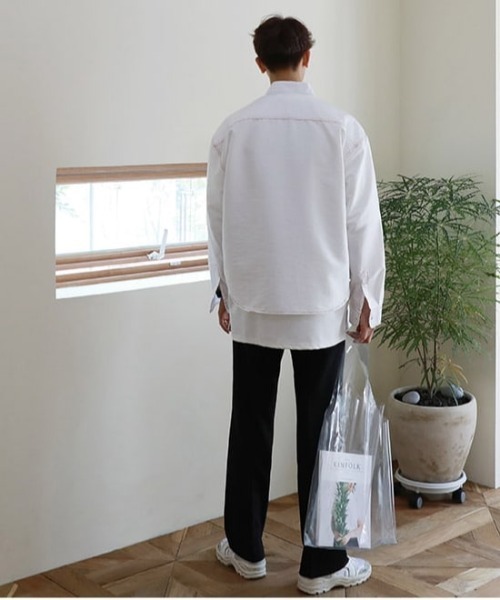 ASCLO(エジュクロ)の「ASCLO センタープレスワイドスラックス(スラックス・メンズ・ブラック・MEDIUM/LARGE)」の10枚目の写真
