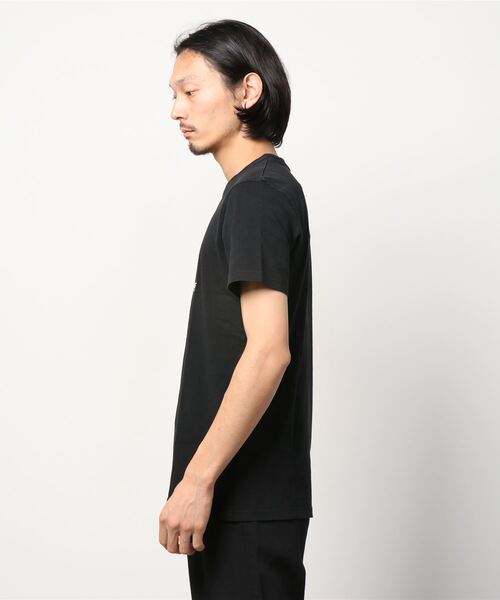 staple（ステイプル）の「STAPLE ブランドロゴ刺繍 半袖Tシャツ（Tシャツ/カットソー・メンズ・ブラック/ネイビー・2XL/XL/M/L）」の3枚目の写真