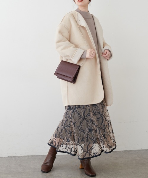 natural couture（ナチュラルクチュール）の「2WAYリバーシブルノー