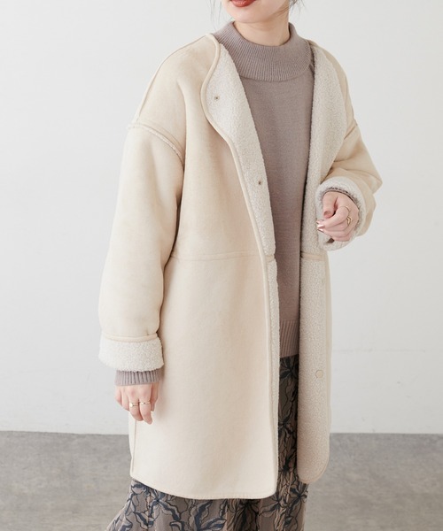 natural couture（ナチュラルクチュール）の「2WAYリバーシブルノー
