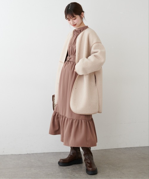 natural couture（ナチュラルクチュール）の「2WAYリバーシブルノー