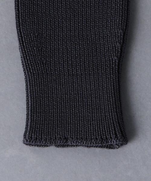 BATONER バトナー シグネチャークルーネック コットン ブラック サイズ3 BATONER (バトナー) men SIGNATURE CREW NECK / シグネチャークルー