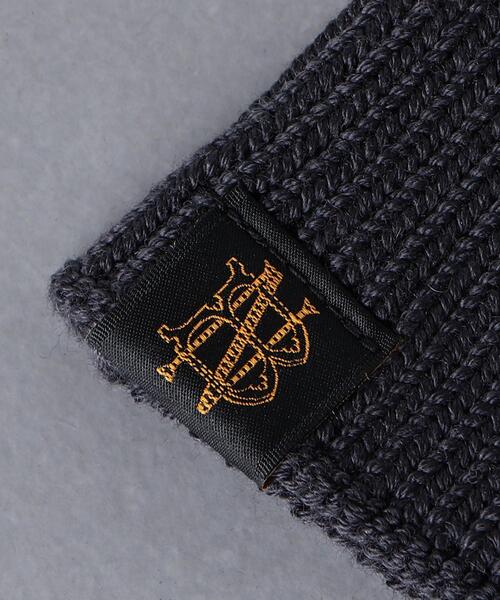 BATONER(バトナー)の「<BATONER(バトナー)> シグネチャー ハンドウォーマー(手袋・メンズ・ブラウン/ネイビー/ダークグレー/ベージュ/ブラック/ダークグリーン・FREE)」の9枚目の写真