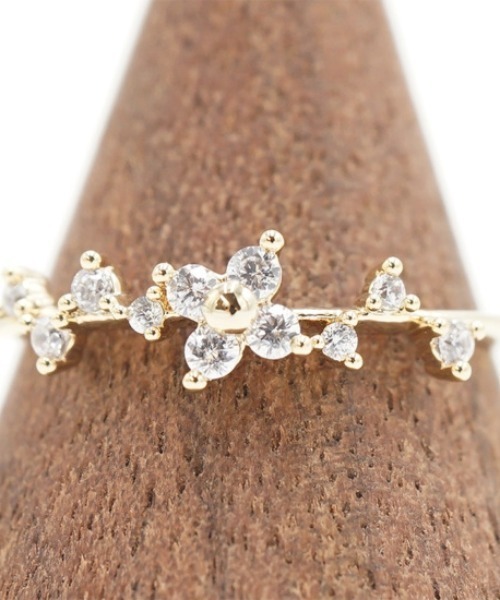 flower（フラワー）の「ホーリーブルームリング（リング・レディース・ゴールド・FREE）」の6枚目の写真