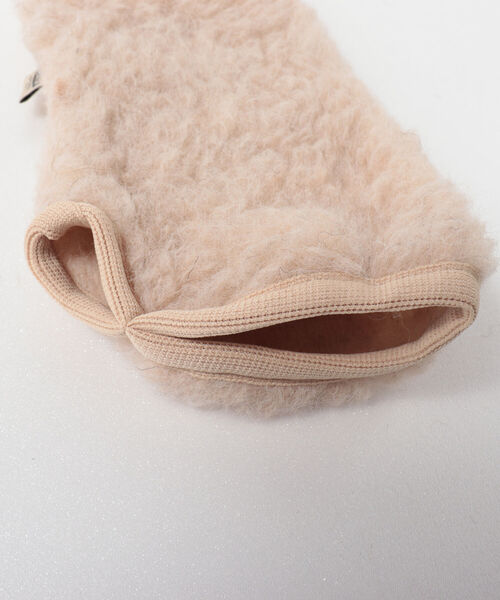 COLD BREAKER（コールドブレーカー）の「【COLDBREAKER/コールドブレーカー】THUMBY 別注ボアハンドウォーマー（手袋・メンズ・チャコールグレー/ダークブラウン/ベージュ・FREE）」の7枚目の写真