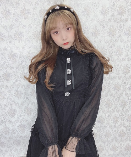 Swankiss（スワンキス）の「TS dot snow LO/P（ワンピース・レディース・ブラック/ピンク/グレー・FREE）」の6枚目の写真