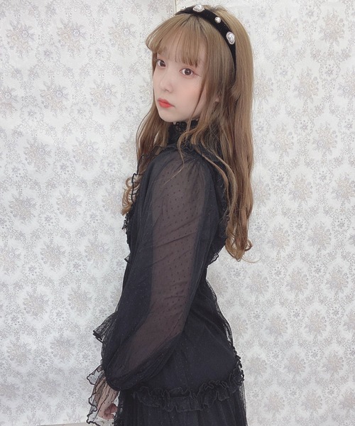 Swankiss（スワンキス）の「TS dot snow LO/P（ワンピース・レディース・ブラック/ピンク/グレー・FREE）」の7枚目の写真