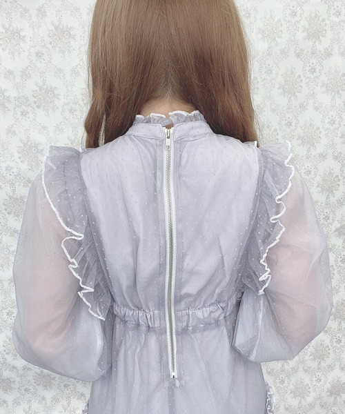 Swankiss（スワンキス）の「TS dot snow LO/P（ワンピース・レディース・ブラック/ピンク/グレー・FREE）」の14枚目の写真