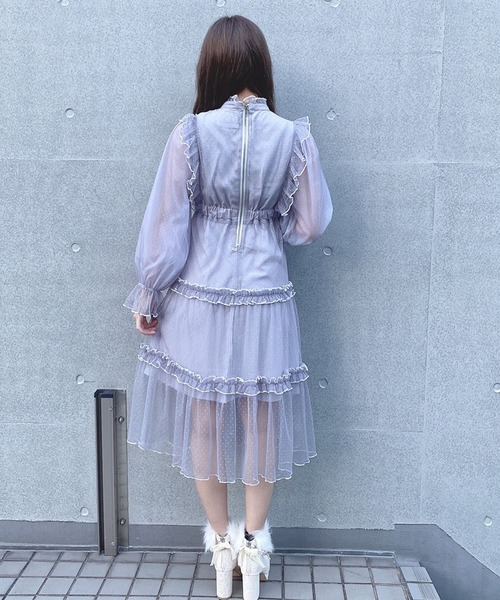 Swankiss（スワンキス）の「TS dot snow LO/P（ワンピース・レディース・ブラック/ピンク/グレー・FREE）」の15枚目の写真