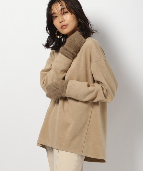 BARNYARDSTORM(バンヤードストーム)の「BARNYARDSTORM / ラクーンアームウォーマー(手袋・レディース・モカ/ブラック・FREE)」の21枚目の写真