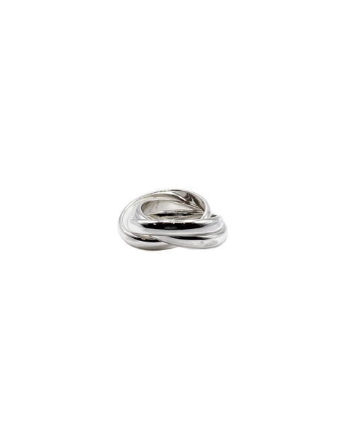 Blanche(ブランシュ)の「Blanche ブランシュ 3連リングデザインピンキーリング Charm(シャルム) SILVER(リング・メンズ・シルバー・#5/#7/#6/#4/#9)」の4枚目の写真