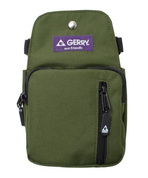 GLAZOS(グラソス)の「【GERRY】3ポケットミニショルダー(ショルダーバッグ・キッズ・ブラック/グレー/カーキ・フリー)」の4枚目の写真