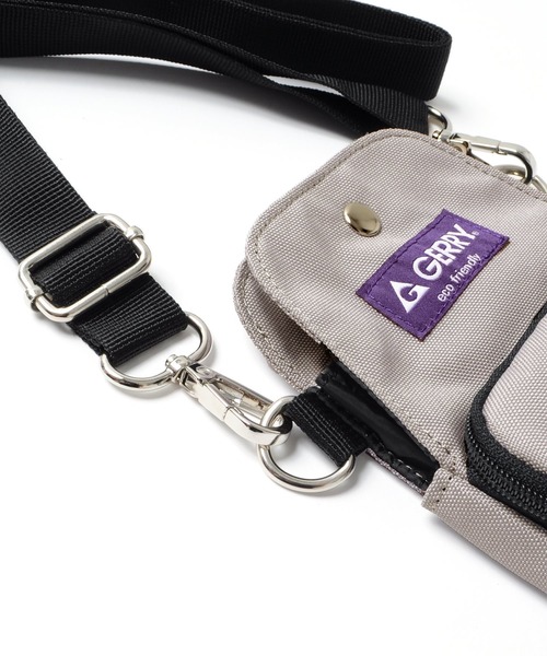 GLAZOS(グラソス)の「【GERRY】3ポケットミニショルダー(ショルダーバッグ・キッズ・ブラック/グレー/カーキ・フリー)」の9枚目の写真