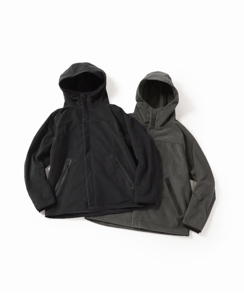 B.C STOCK（ベーセーストック）の「【モバイルバッテリー付属】EX-ELECTRIC HEAT BLOUSON（マウンテンパーカー・メンズ・チャコールグレー/グレー・SMALL/MEDIUM/LARGE）」の3枚目の写真