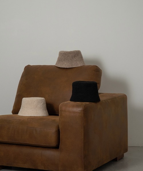 lawgy（ラウジー）の「aw simple bucket hat（ハット・レディース・ブラック/アイボリー/モカ・FREE）」の10枚目の写真