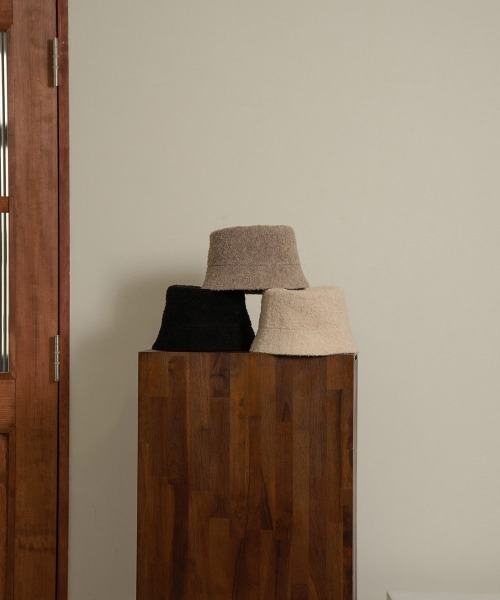 lawgy（ラウジー）の「aw simple bucket hat（ハット・レディース・ブラック/アイボリー/モカ・FREE）」の9枚目の写真