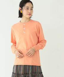 BEAMS BOY | Healthknit × BEAMS BOY / 別注 ヘンリーネック ロングスリーブ(Tシャツ/カットソー)