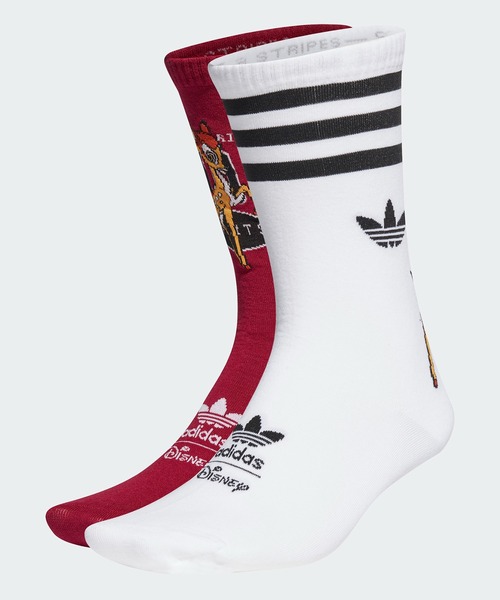 セール ディズニー クルーソックス 2足組 Bambi Crw 2pp アディダスオリジナルス ソックス 靴下 Adidas アディダス のファッション通販 Zozotown