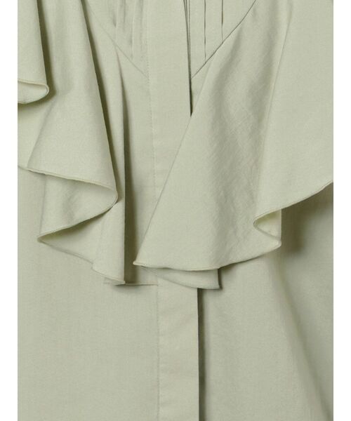 LAGUNAMOON（ラグナムーン）の「フリルピンタックデザインブラウス（シャツ/ブラウス・レディース・ホワイト/ミント/パープル・FREE）」の9枚目の写真