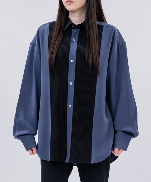 セール】【a】ナチュラルストレッチポリエステルカットプリーツ