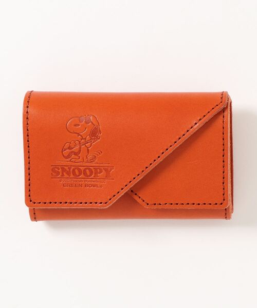 SNOOPY×OLD BETTY'S（スヌーピーカケルオールドベティーズ）の「SNOOPY W Flap Wallet（財布・レディース・レッド系その他3/ブラウン系その他/レッド系その他/レッド系その他2/ブラウン系その他2/ブラウン系その他3・FREE）」の10枚目の写真