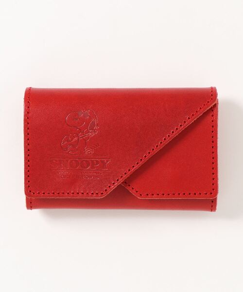 SNOOPY×OLD BETTY'S（スヌーピーカケルオールドベティーズ）の「SNOOPY W Flap Wallet（財布・レディース・レッド系その他3/ブラウン系その他/レッド系その他/レッド系その他2/ブラウン系その他2/ブラウン系その他3・FREE）」の13枚目の写真