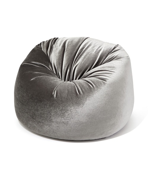 Francfranc ビーズソファクッション オンラインショップ限定】シェリー ビーズソファ L グレー