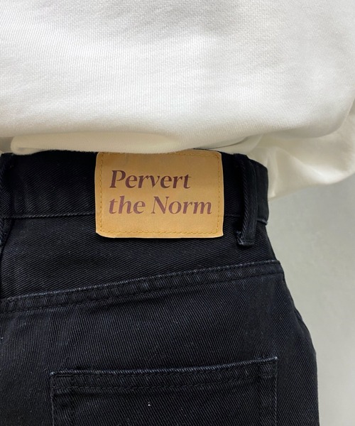 WHO'S WHO gallery(フーズフーギャラリー)の「デニムミニスカート(デニムスカート・レディース・ブラック/サックスブルー・FREE)」の5枚目の写真