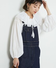 FREAK'S STORE | ▽【WEB限定】インドボイルラッフルブラウス(シャツ/ブラウス)