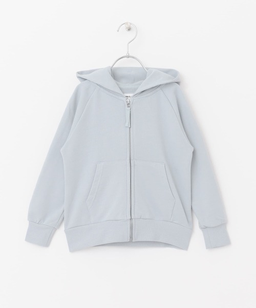URBAN RESEARCH DOORS（アーバンリサーチドアーズ）の「オーガニック裏毛ジップパーカー(KIDS)（パーカー・キッズ・ベージュ/ブルー系その他・120/105/135）」の12枚目の写真