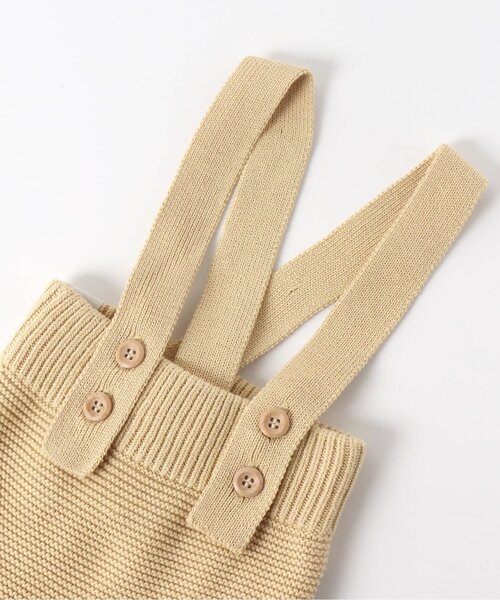 apres les cours（アプレレクール）の「ベビーニットサロペット（その他ベビーウェア・キッズ・アイボリー/イエロー・80）」の9枚目の写真