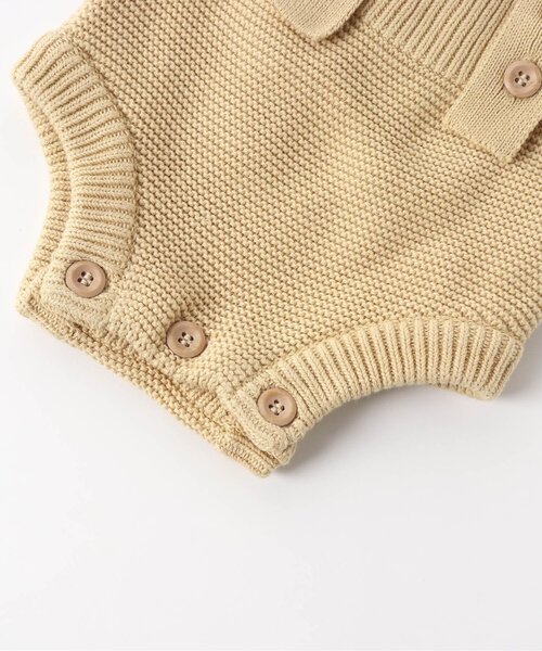 apres les cours（アプレレクール）の「ベビーニットサロペット（その他ベビーウェア・キッズ・アイボリー/イエロー・80）」の13枚目の写真