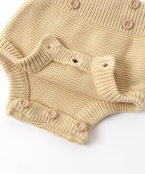 apres les cours（アプレレクール）の「ベビーニットサロペット（その他ベビーウェア・キッズ・アイボリー/イエロー・80）」の14枚目の写真