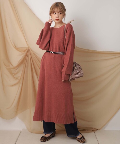 ブランド古着 ニットワンピース ワンピース One After Another Nice Claup ワンアフターアナザーナイスクラップ のファッション通販 Zozoused