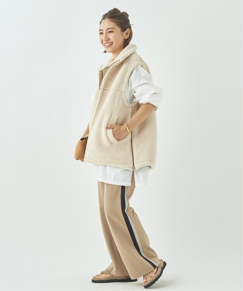 plage（プラージュ）の「《追加》トラックパンツ2◆（その他パンツ・レディース・ベージュ/ネイビー・36/38）」の8枚目の写真