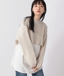 LOWRYS FARM | 2WAYニット2PLS 268560(ニット/セーター)