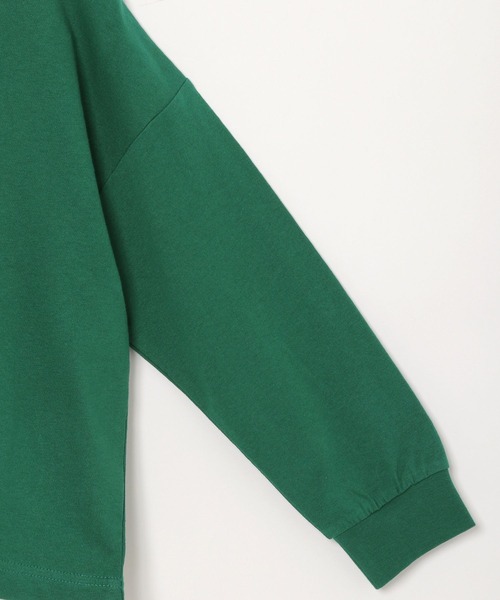 GLOBAL WORK（グローバルワーク）の「キッズ/ヘビロッTEEレイヤード長袖/264307（Tシャツ/カットソー・キッズ・グリーン/チャコールグレー/ライトピンク/ライトイエロー/ライトブルー・140cm/160cm/110cm/120cm/130cm/100cm/150cm）」の21枚目の写真