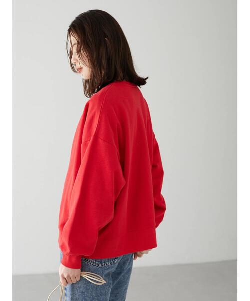 Green　Parks（グリーンパークス）の「Peko Poko 刺繍カーディガン（カーディガン/ボレロ・レディース・レッド/ブルー・FREE）」の13枚目の写真