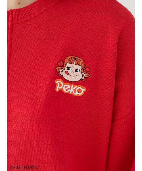 Green　Parks（グリーンパークス）の「Peko Poko 刺繍カーディガン（カーディガン/ボレロ・レディース・レッド/ブルー・FREE）」の11枚目の写真