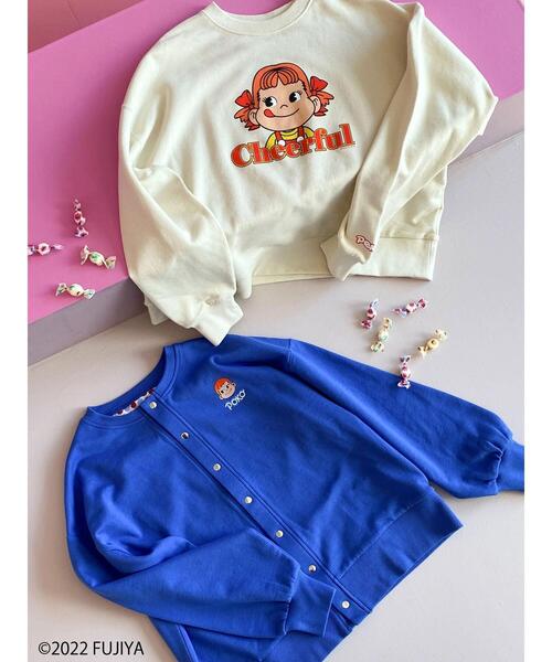 Green　Parks（グリーンパークス）の「Peko Poko 刺繍カーディガン（カーディガン/ボレロ・レディース・レッド/ブルー・FREE）」の10枚目の写真