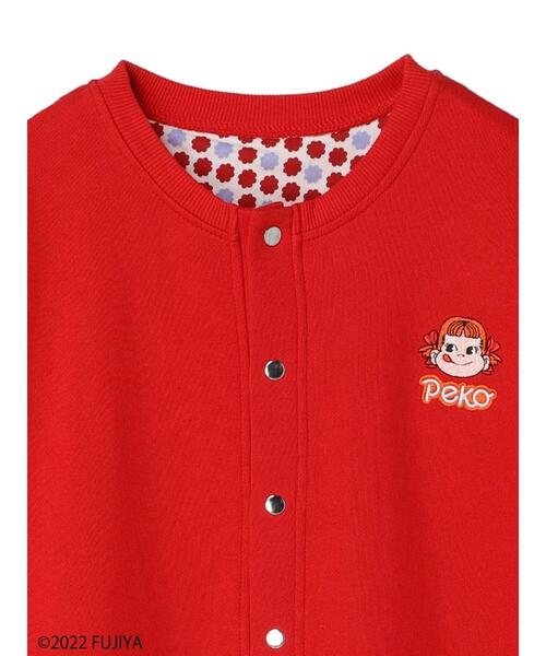 Green　Parks（グリーンパークス）の「Peko Poko 刺繍カーディガン（カーディガン/ボレロ・レディース・レッド/ブルー・FREE）」の14枚目の写真