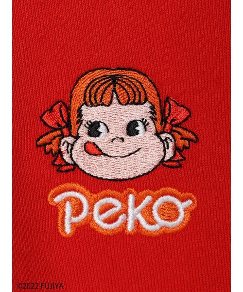 Green　Parks（グリーンパークス）の「Peko Poko 刺繍カーディガン（カーディガン/ボレロ・レディース・レッド/ブルー・FREE）」の5枚目の写真